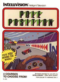 Box cover for Pole Position on the Mattel Intellivision.