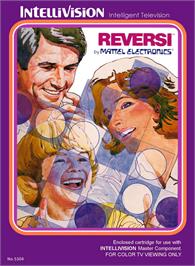 Box cover for Reversi on the Mattel Intellivision.