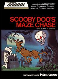 Box cover for Scooby Doo's Maze Chase on the Mattel Intellivision.