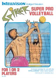 Box cover for Spiker on the Mattel Intellivision.