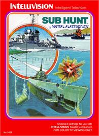 Box cover for Sub Hunt on the Mattel Intellivision.