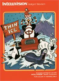 Box cover for Thin Ice on the Mattel Intellivision.