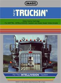 Box cover for Truckin' on the Mattel Intellivision.