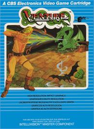 Box cover for Venture on the Mattel Intellivision.