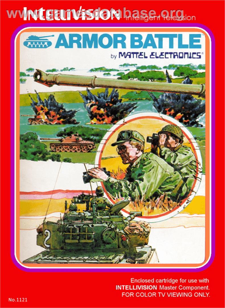 Armor Battle - Mattel Intellivision - Artwork - Box
