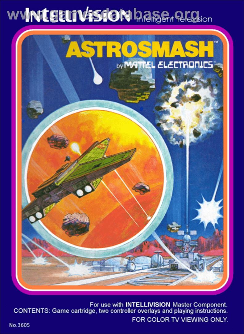 Astrosmash - Mattel Intellivision - Artwork - Box