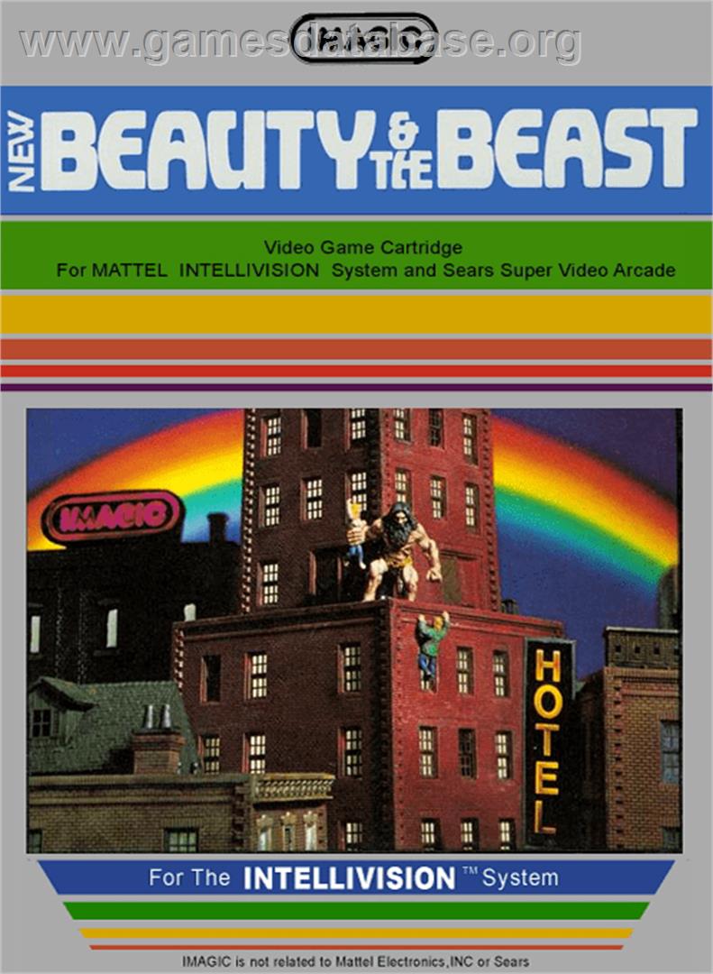 Beauty and the Beast - Mattel Intellivision - Artwork - Box