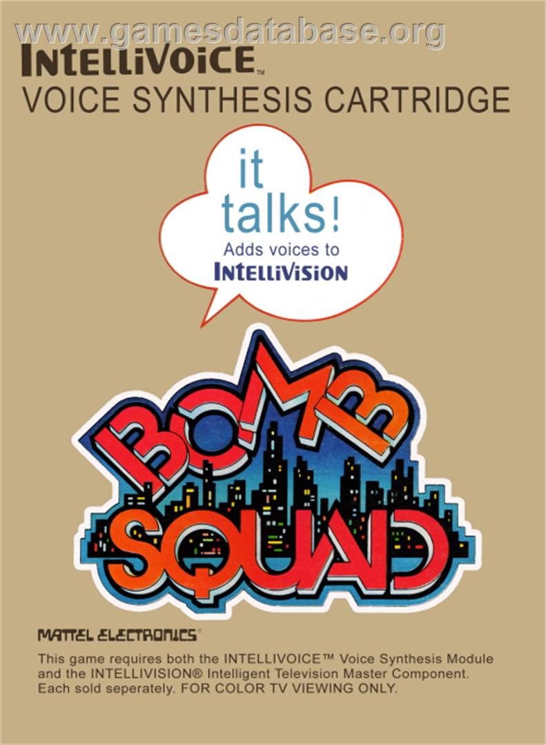 Bomb Squad - Mattel Intellivision - Artwork - Box