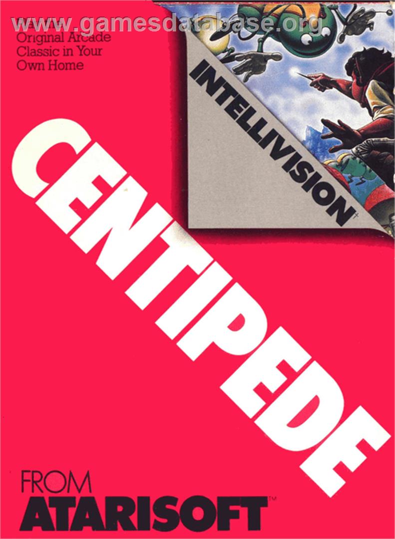 Centipede - Mattel Intellivision - Artwork - Box