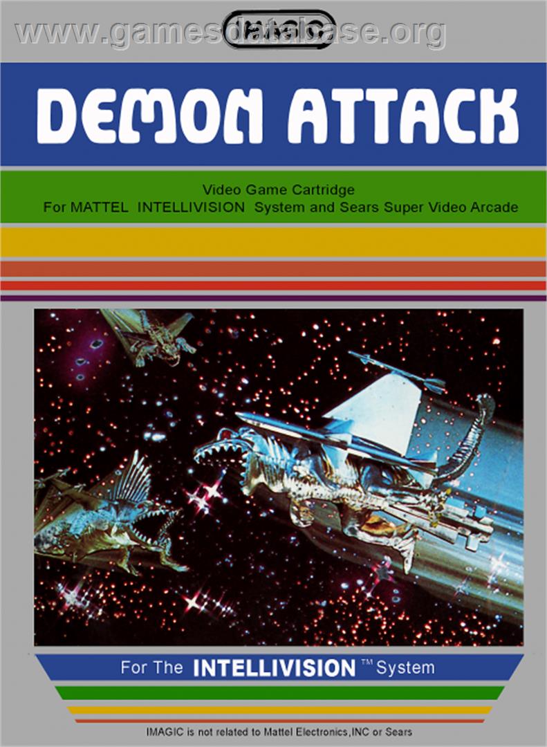 Demon Attack - Mattel Intellivision - Artwork - Box