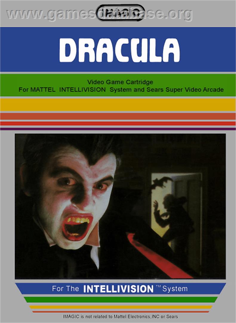 Dracula - Mattel Intellivision - Artwork - Box
