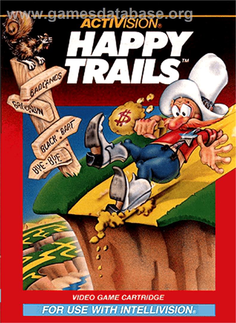Happy Trails - Mattel Intellivision - Artwork - Box