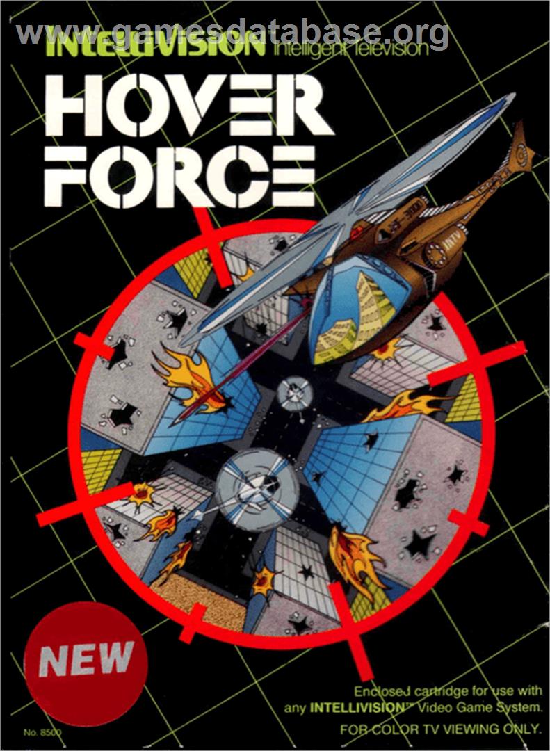 Hover Force - Mattel Intellivision - Artwork - Box