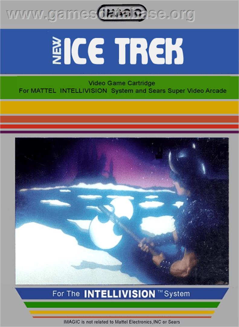 Ice Trek - Mattel Intellivision - Artwork - Box
