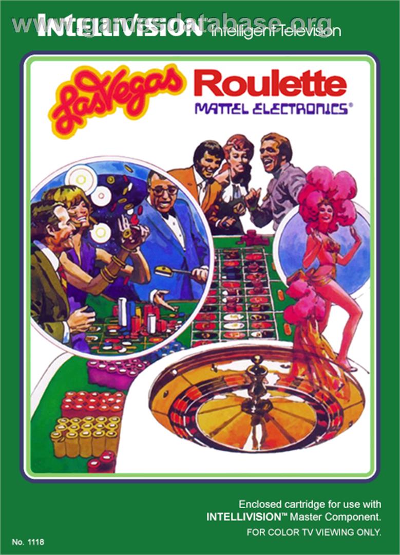 Las Vegas Roulette - Mattel Intellivision - Artwork - Box