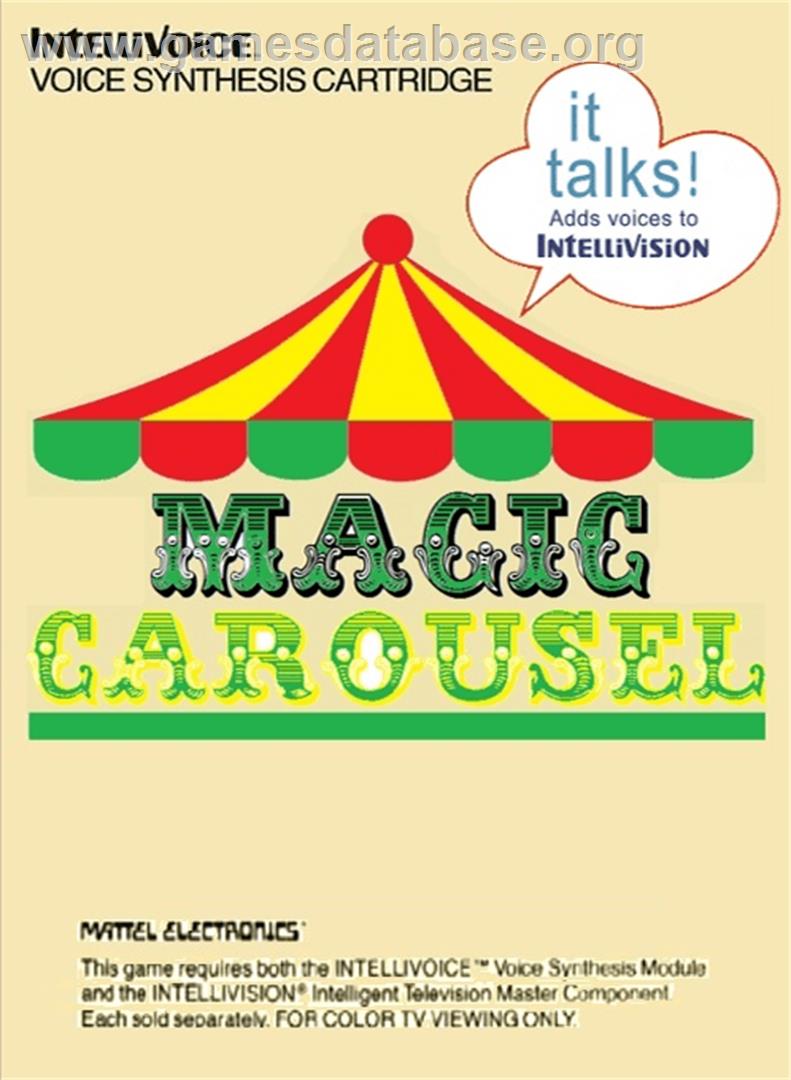 Magic Carousel - Mattel Intellivision - Artwork - Box
