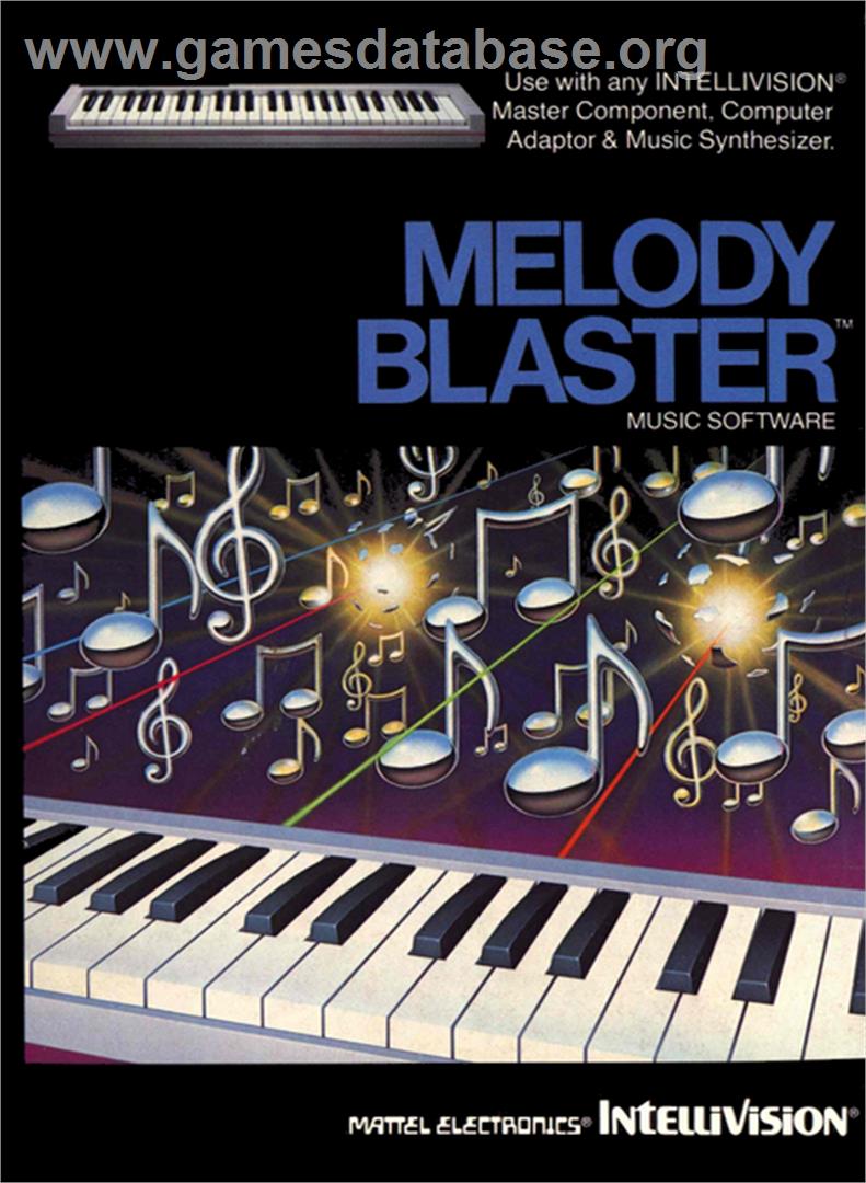Melody Blaster - Mattel Intellivision - Artwork - Box