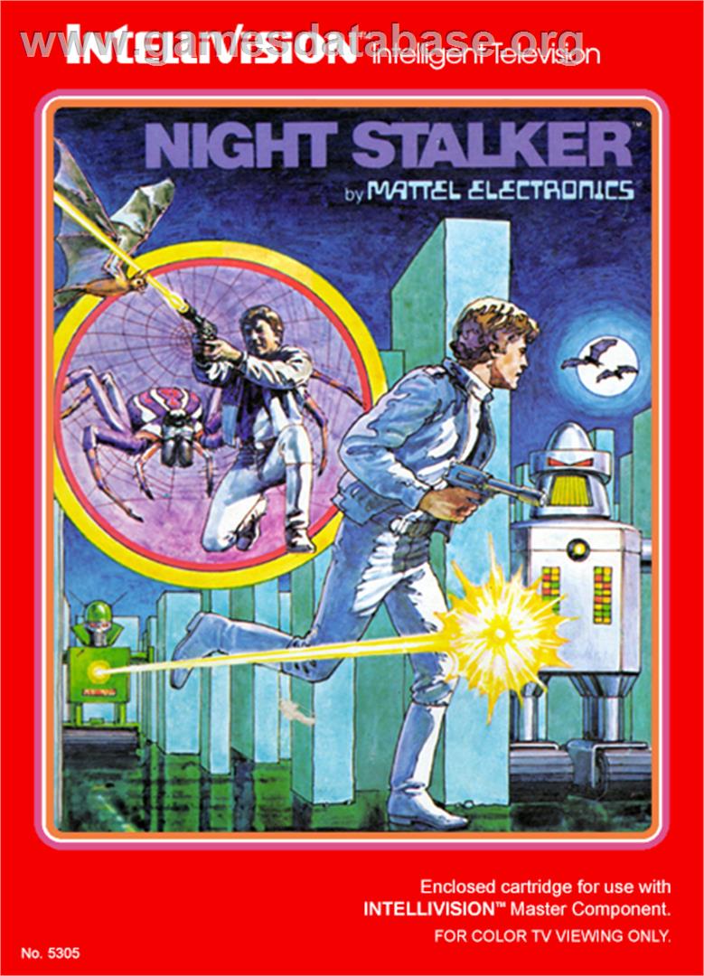 Night Stalker - Mattel Intellivision - Artwork - Box