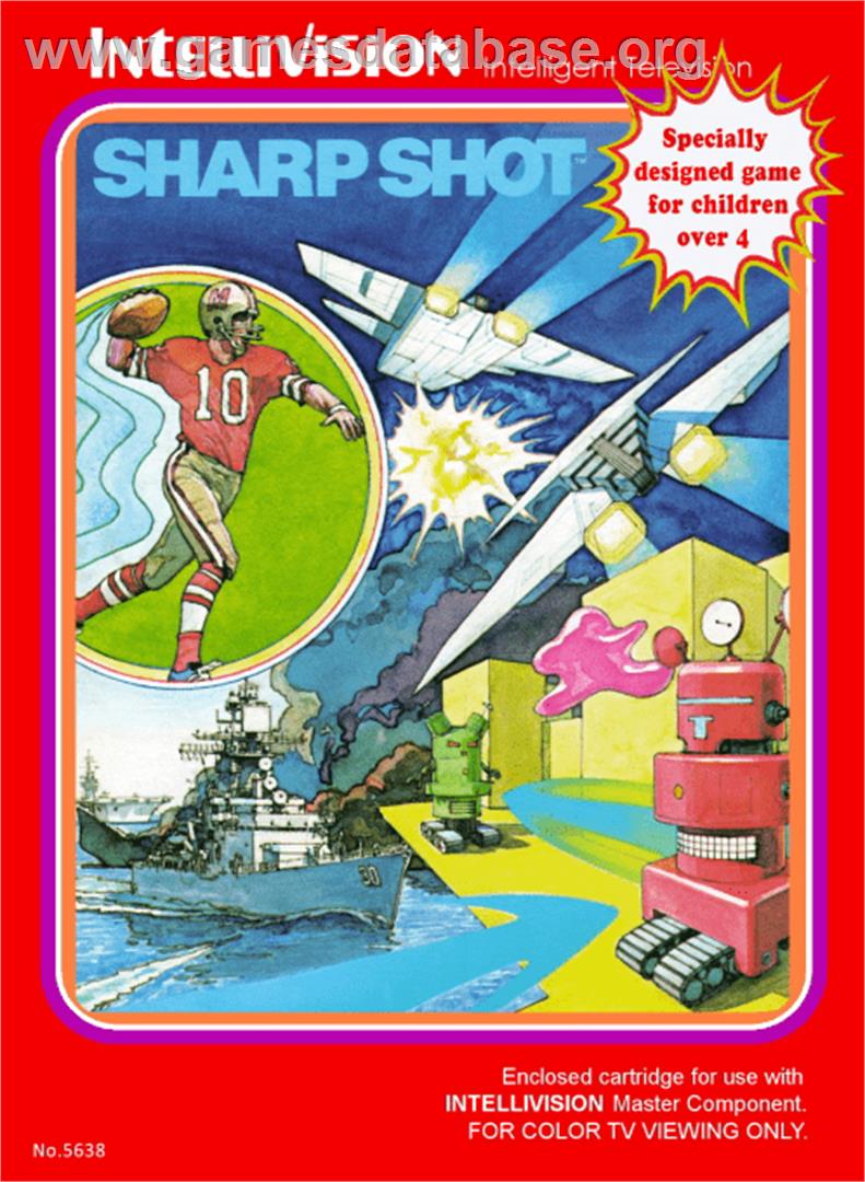 Sharp Shot - Mattel Intellivision - Artwork - Box
