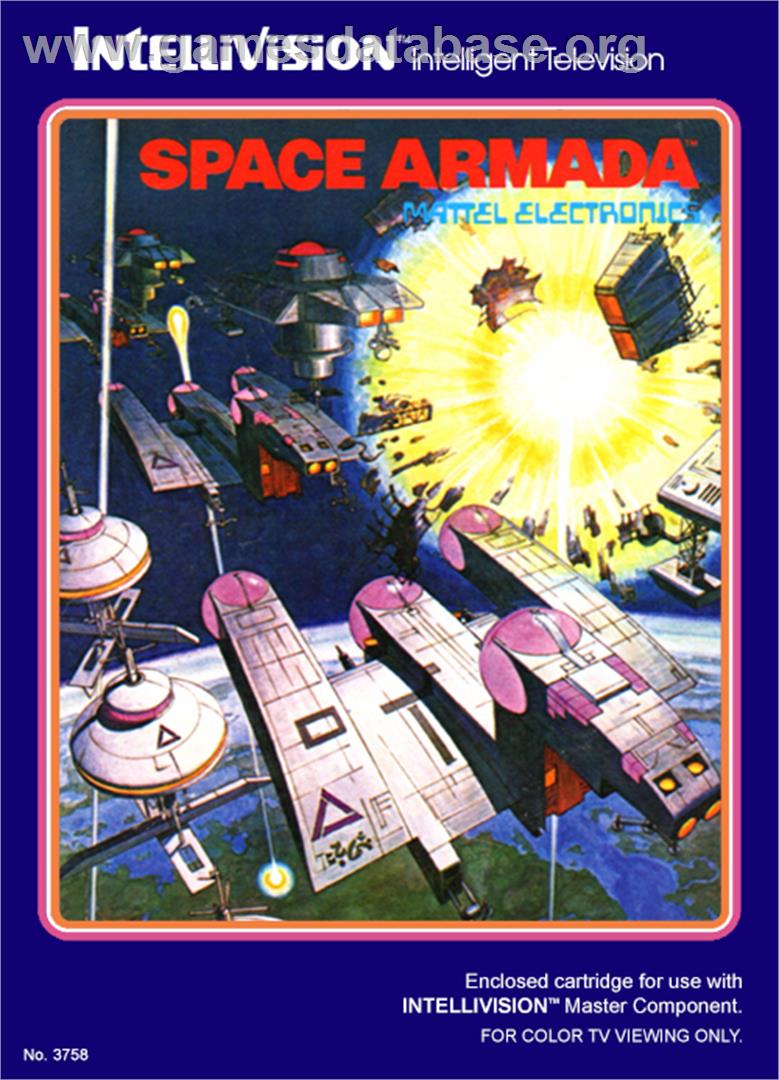Space Armada - Mattel Intellivision - Artwork - Box