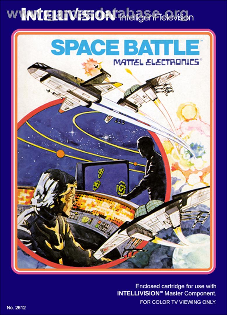 Space Battle - Mattel Intellivision - Artwork - Box