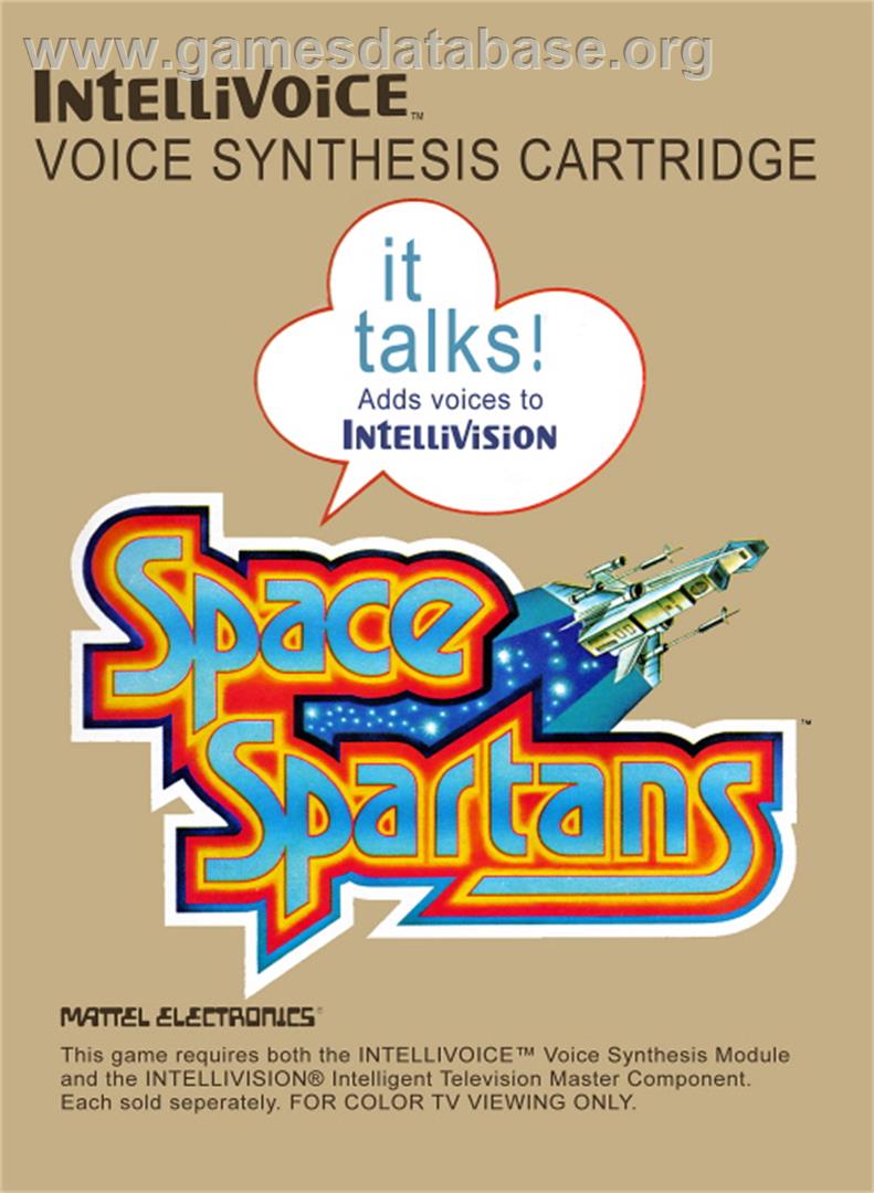 Space Spartans - Mattel Intellivision - Artwork - Box