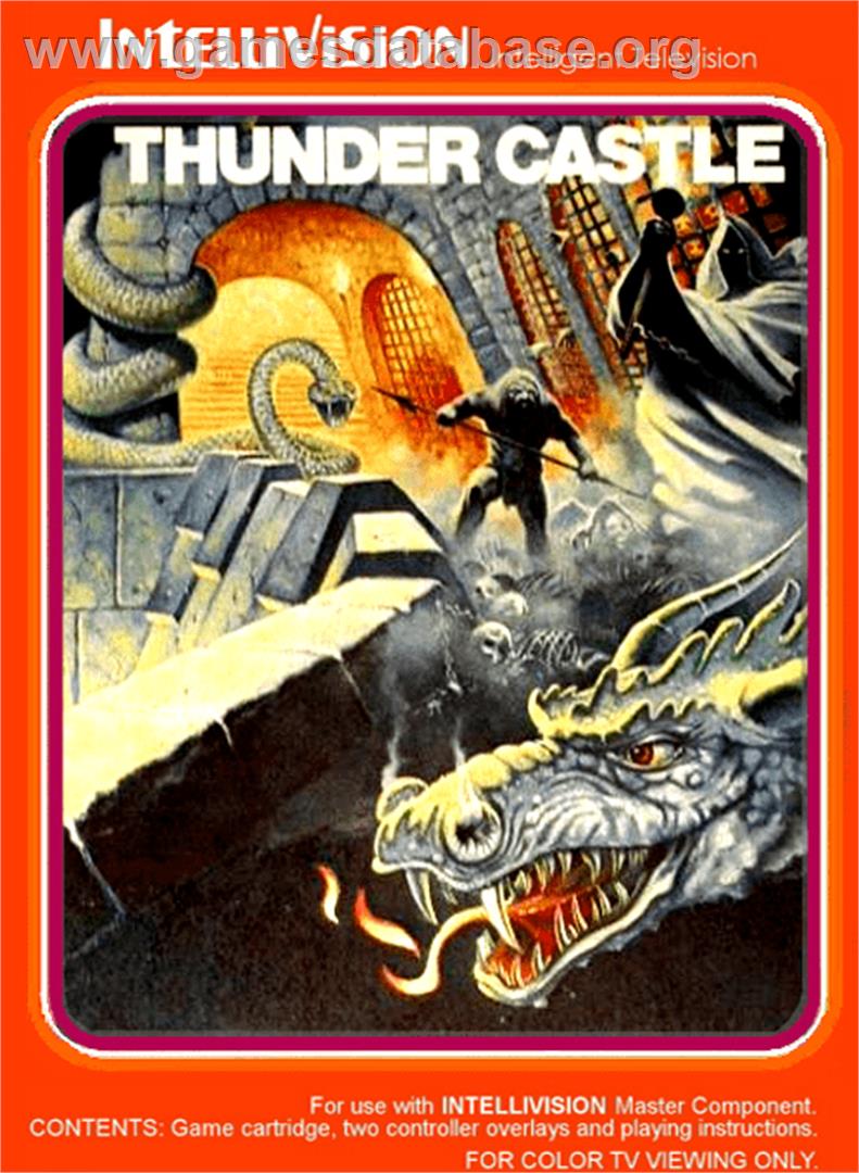 Thunder Castle - Mattel Intellivision - Artwork - Box