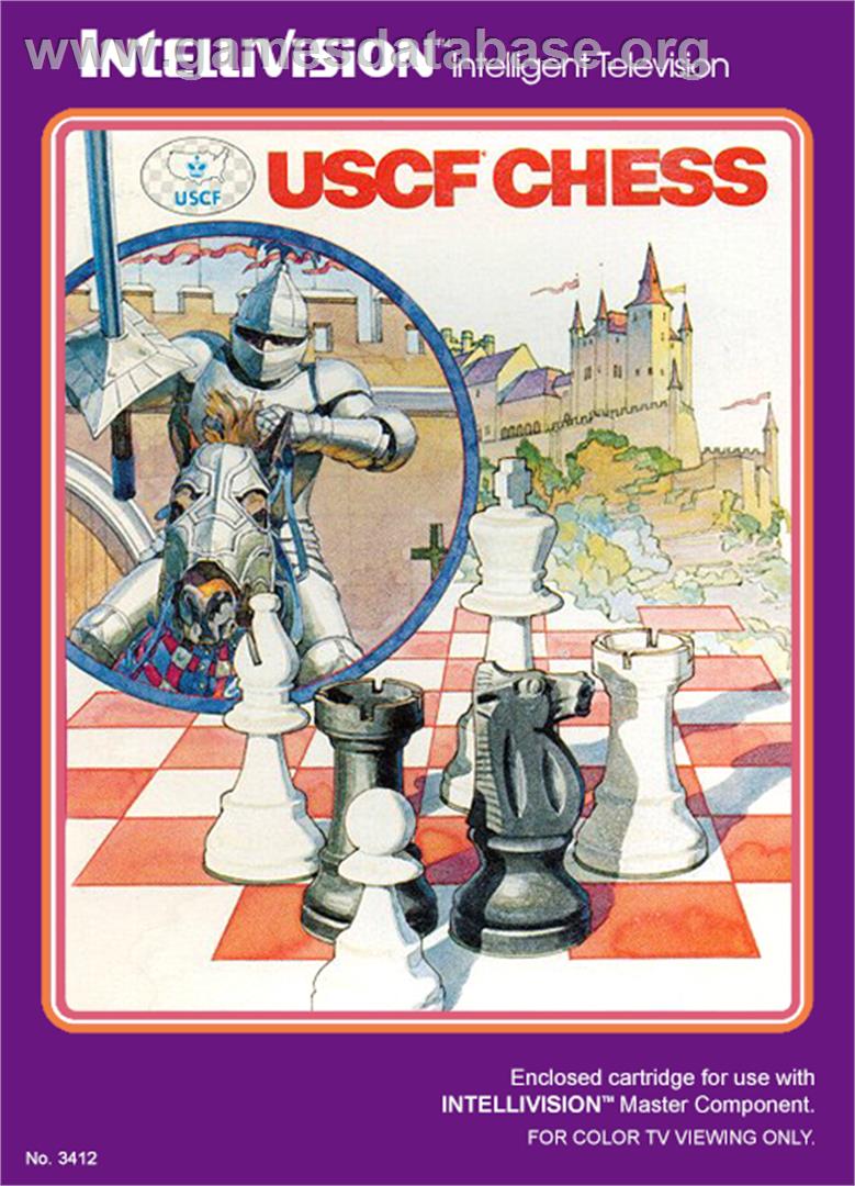 USCF Chess - Mattel Intellivision - Artwork - Box