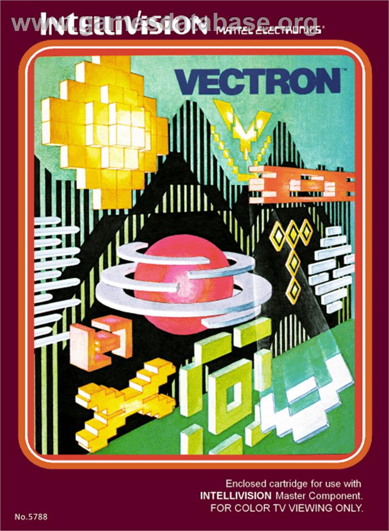 Vectron - Mattel Intellivision - Artwork - Box