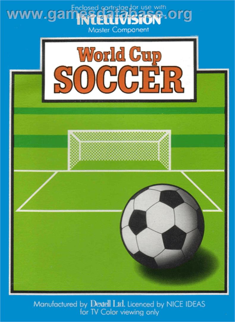 World Cup Soccer - Mattel Intellivision - Artwork - Box