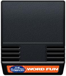 Cartridge artwork for Electric Company: Word Fun on the Mattel Intellivision.