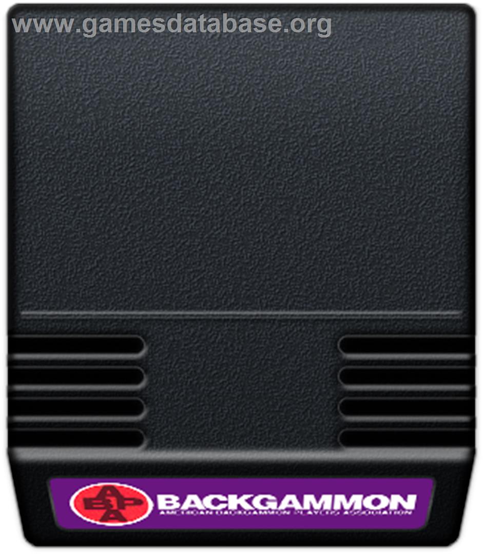 ABPA Backgammon - Mattel Intellivision - Artwork - Cartridge