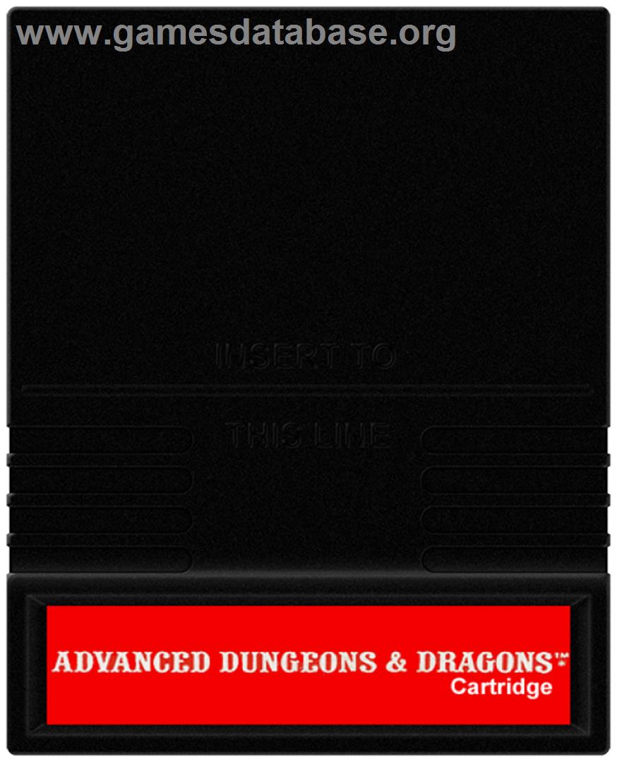 Advanced Dungeons & Dragons: Treasure of Tarmin - Mattel Intellivision - Artwork - Cartridge