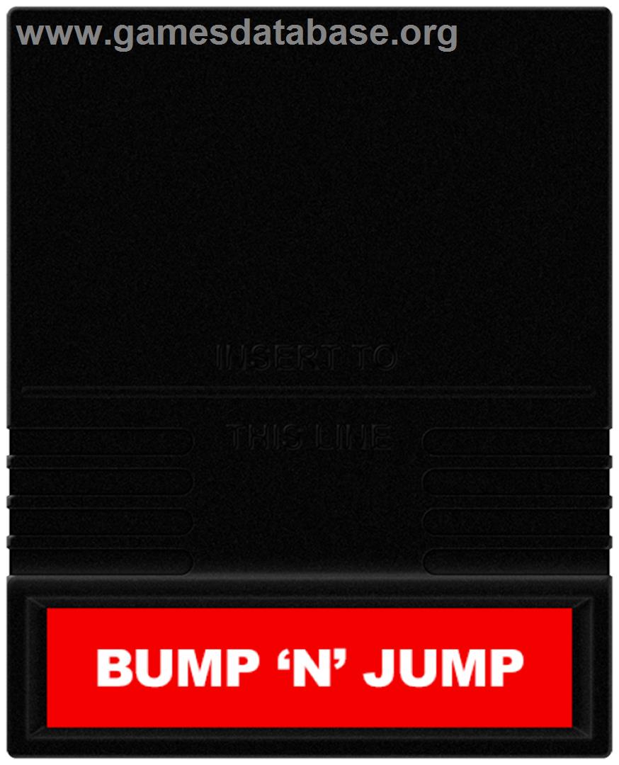 Bump 'n' Jump - Mattel Intellivision - Artwork - Cartridge