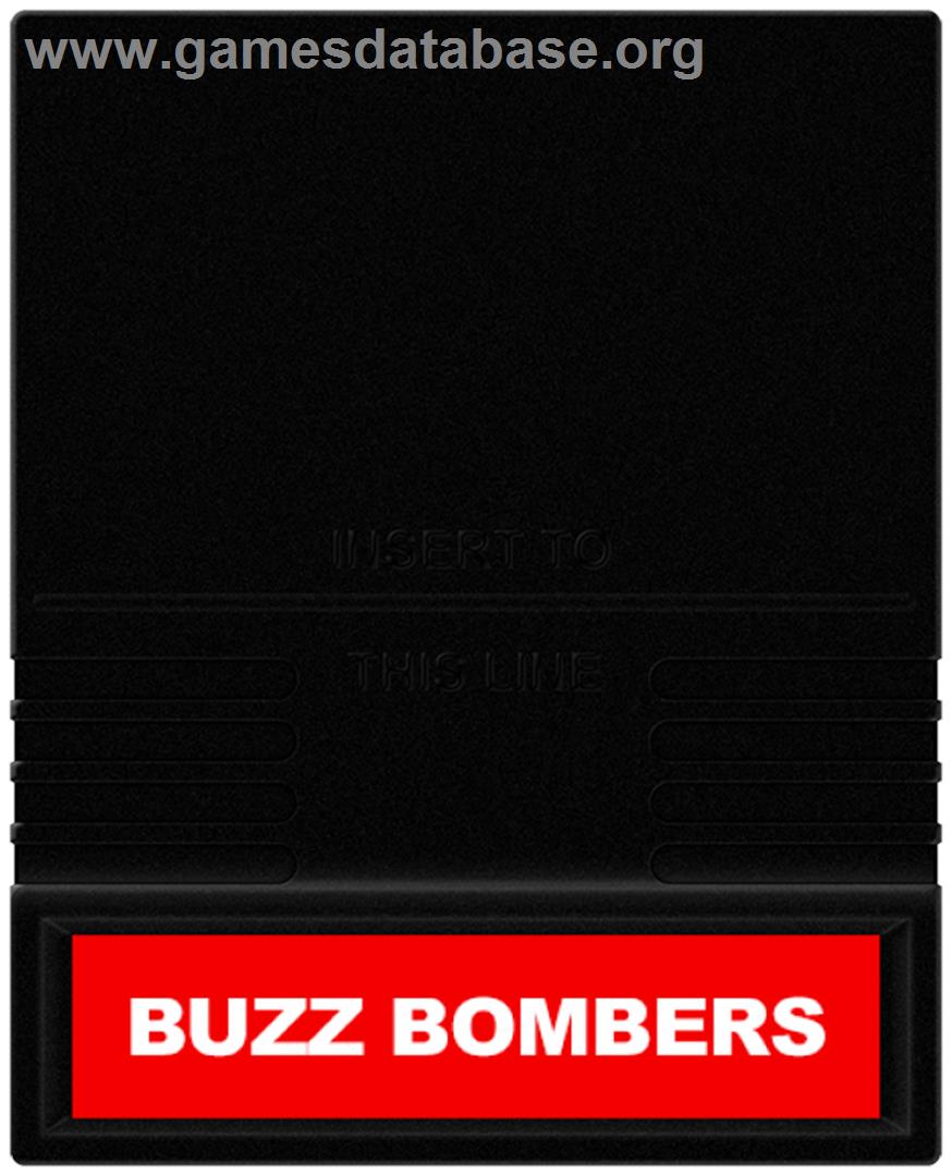 Buzz Bombers - Mattel Intellivision - Artwork - Cartridge