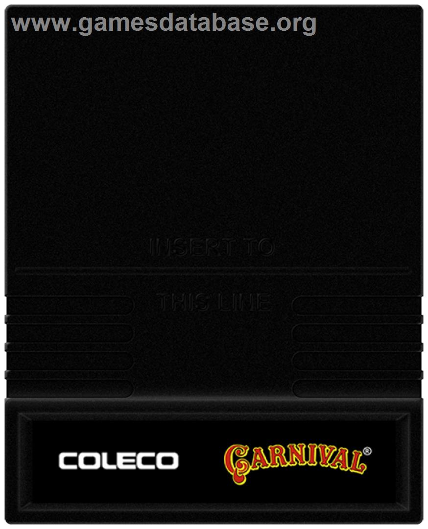 Carnival - Mattel Intellivision - Artwork - Cartridge