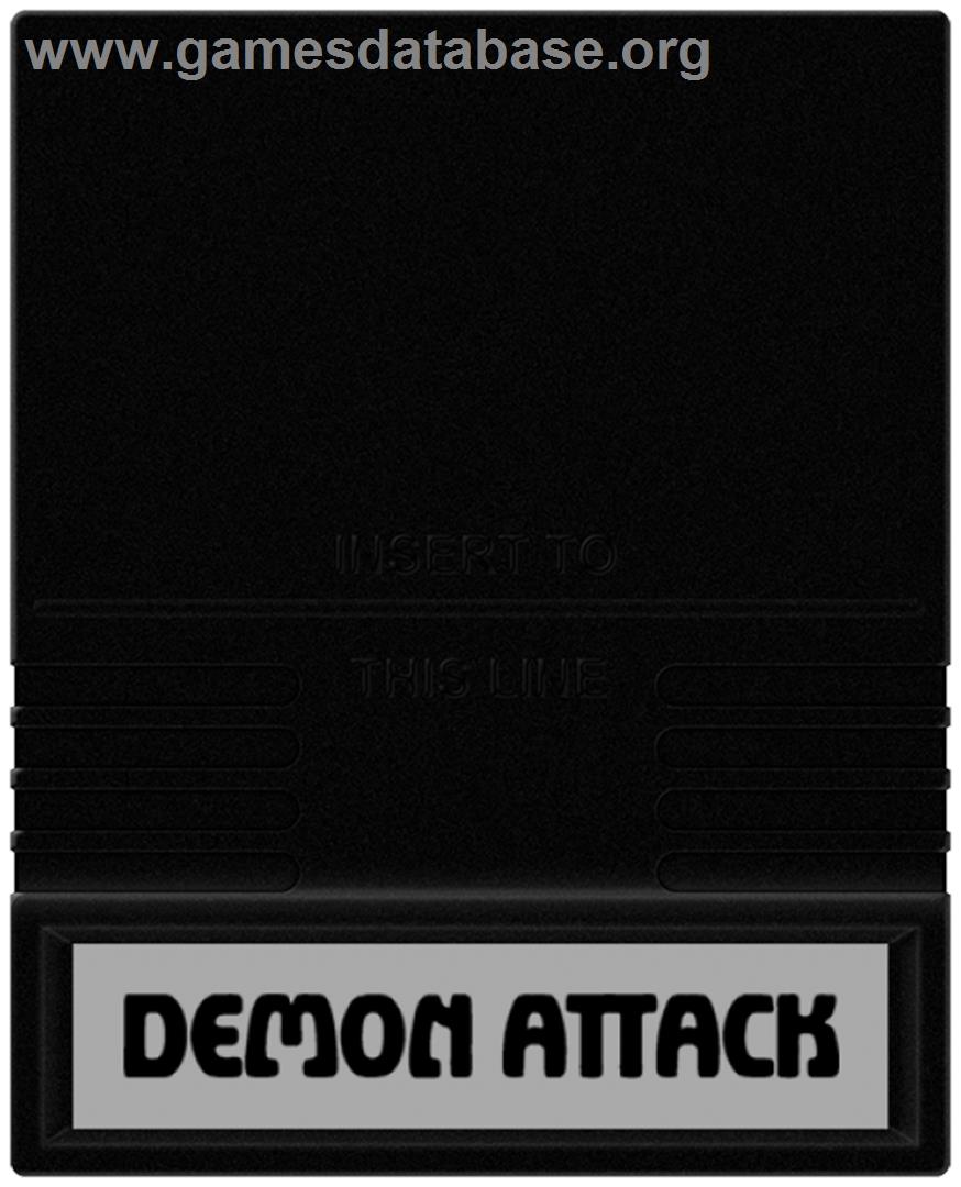 Demon Attack - Mattel Intellivision - Artwork - Cartridge