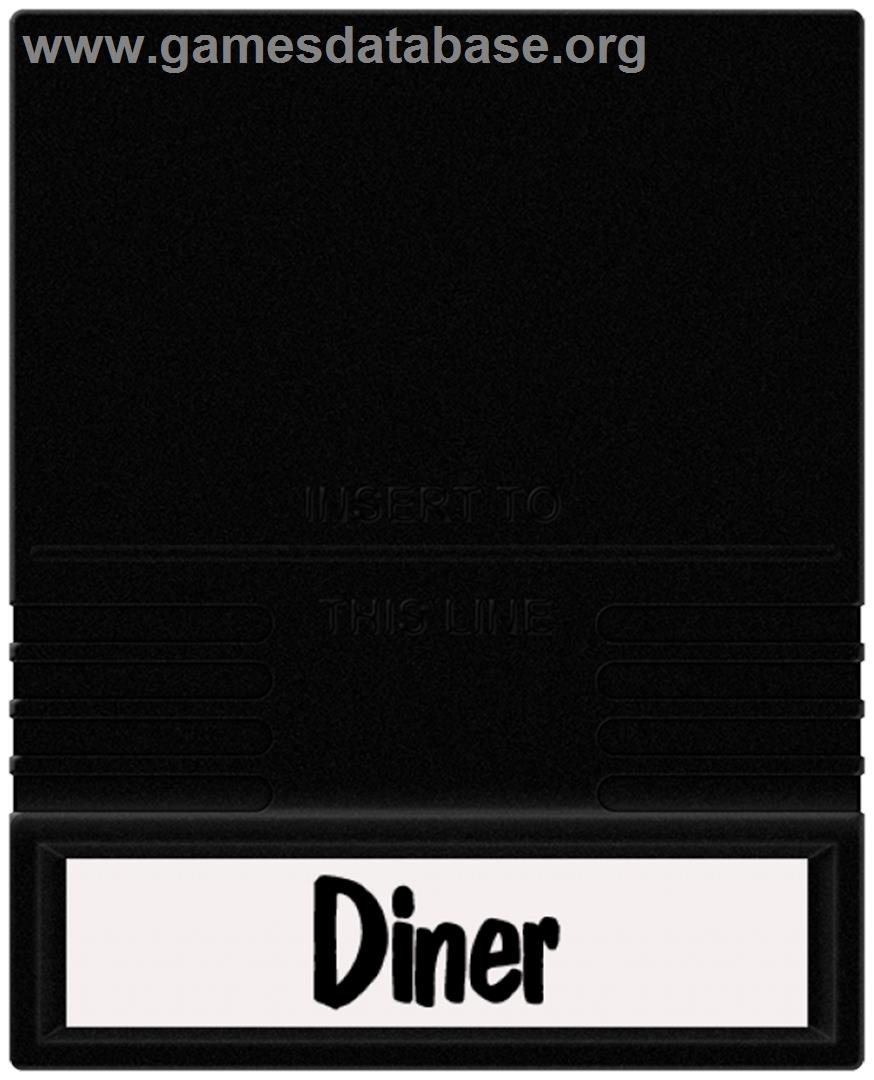Diner - Mattel Intellivision - Artwork - Cartridge