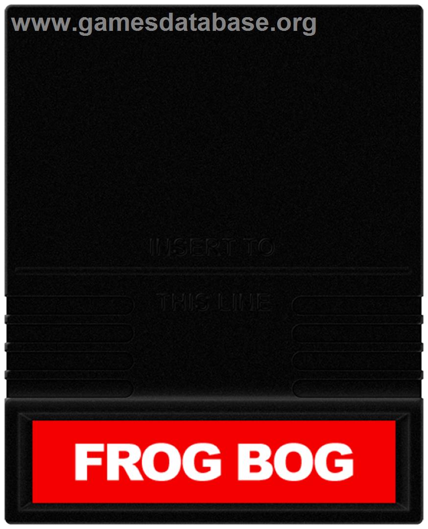 Frog Bog - Mattel Intellivision - Artwork - Cartridge