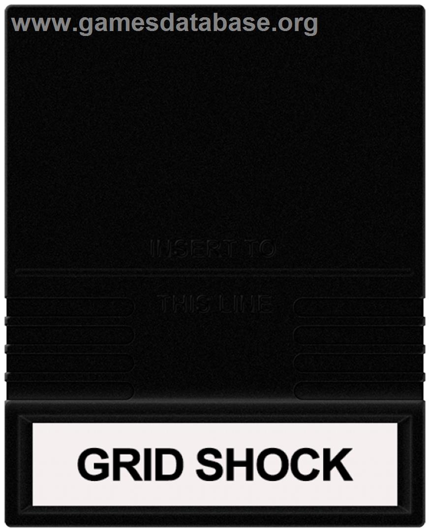 Grid Shock - Mattel Intellivision - Artwork - Cartridge