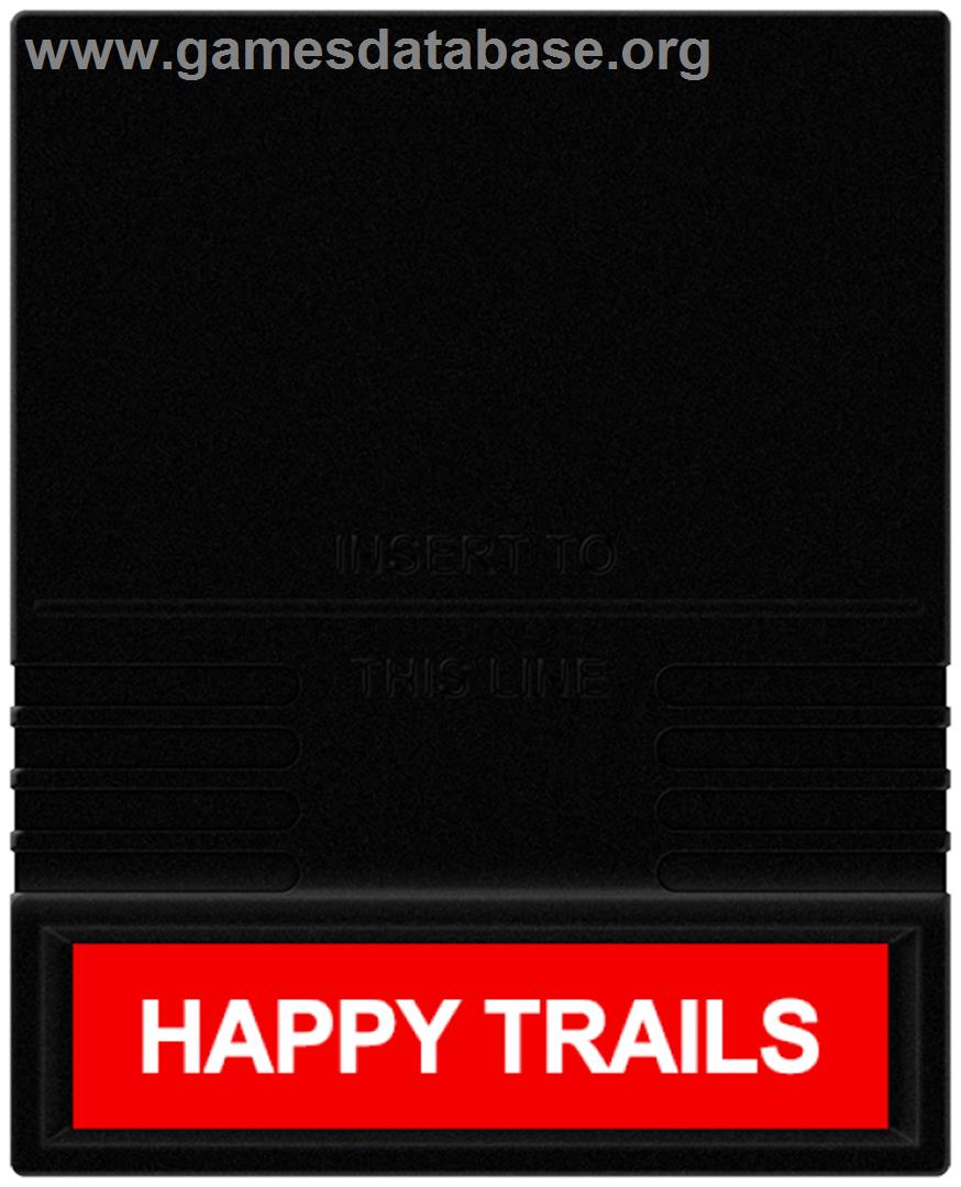 Happy Trails - Mattel Intellivision - Artwork - Cartridge