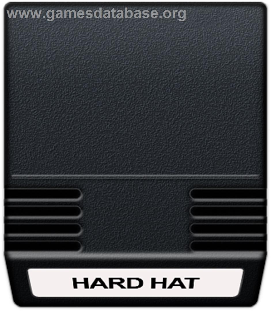 Hard Hat - Mattel Intellivision - Artwork - Cartridge