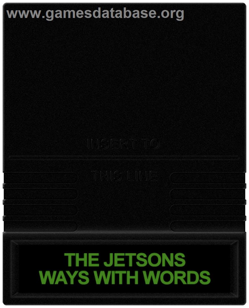 Jetsons' Ways With Words - Mattel Intellivision - Artwork - Cartridge