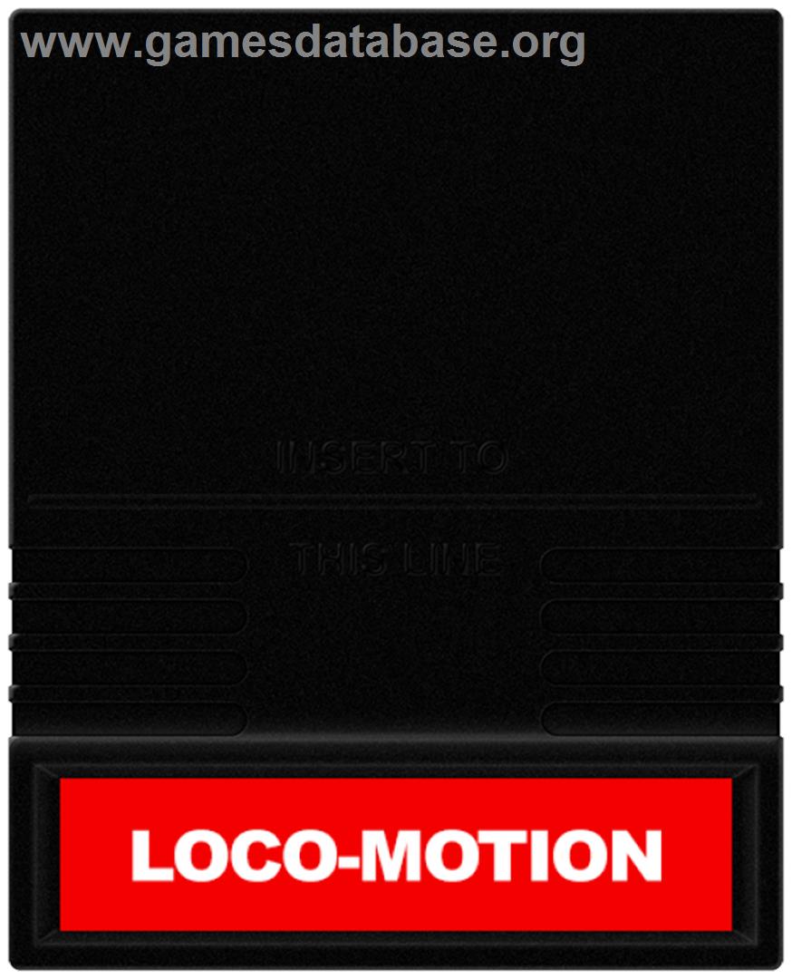 Loco-Motion - Mattel Intellivision - Artwork - Cartridge