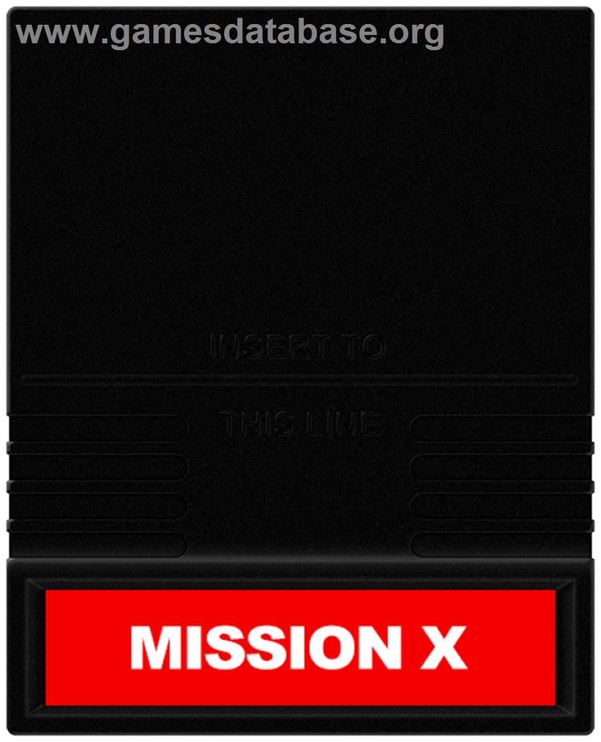 Mission-X - Mattel Intellivision - Artwork - Cartridge