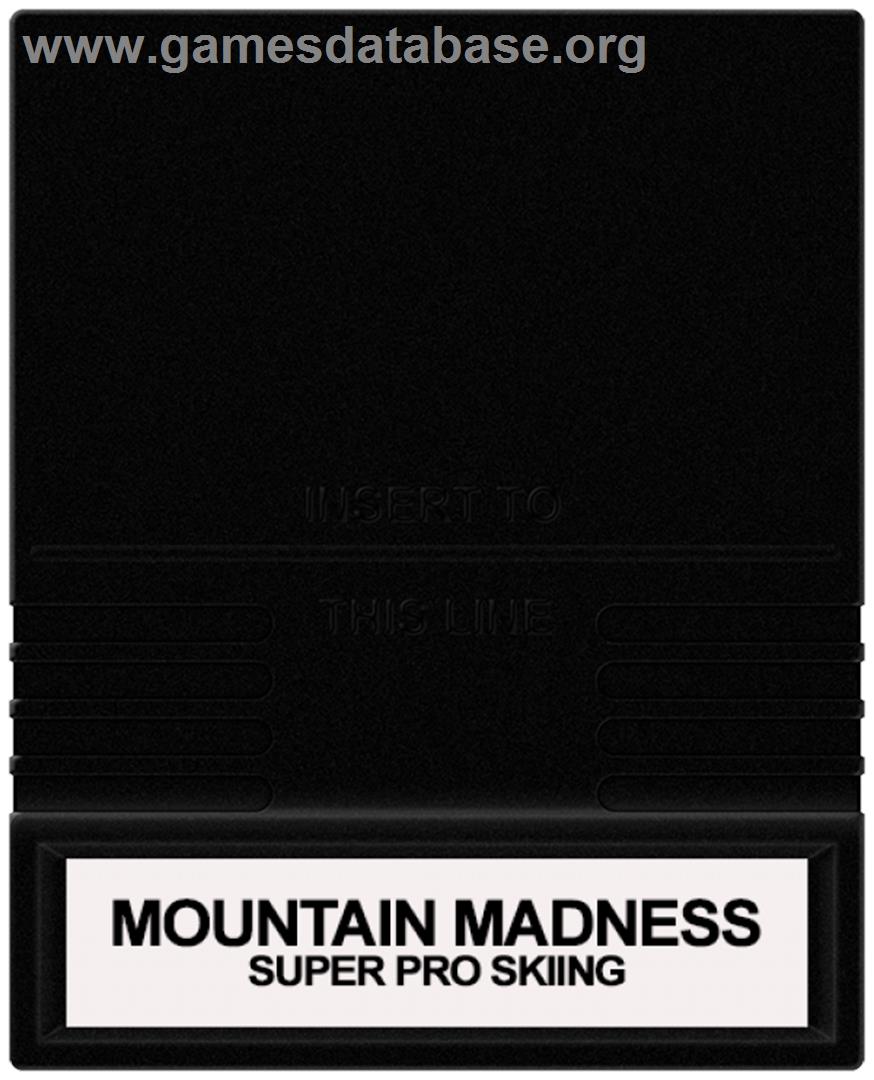 Mountain Madness: Super Pro Skiing - Mattel Intellivision - Artwork - Cartridge