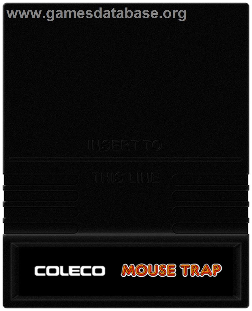 Mouse Trap - Mattel Intellivision - Artwork - Cartridge