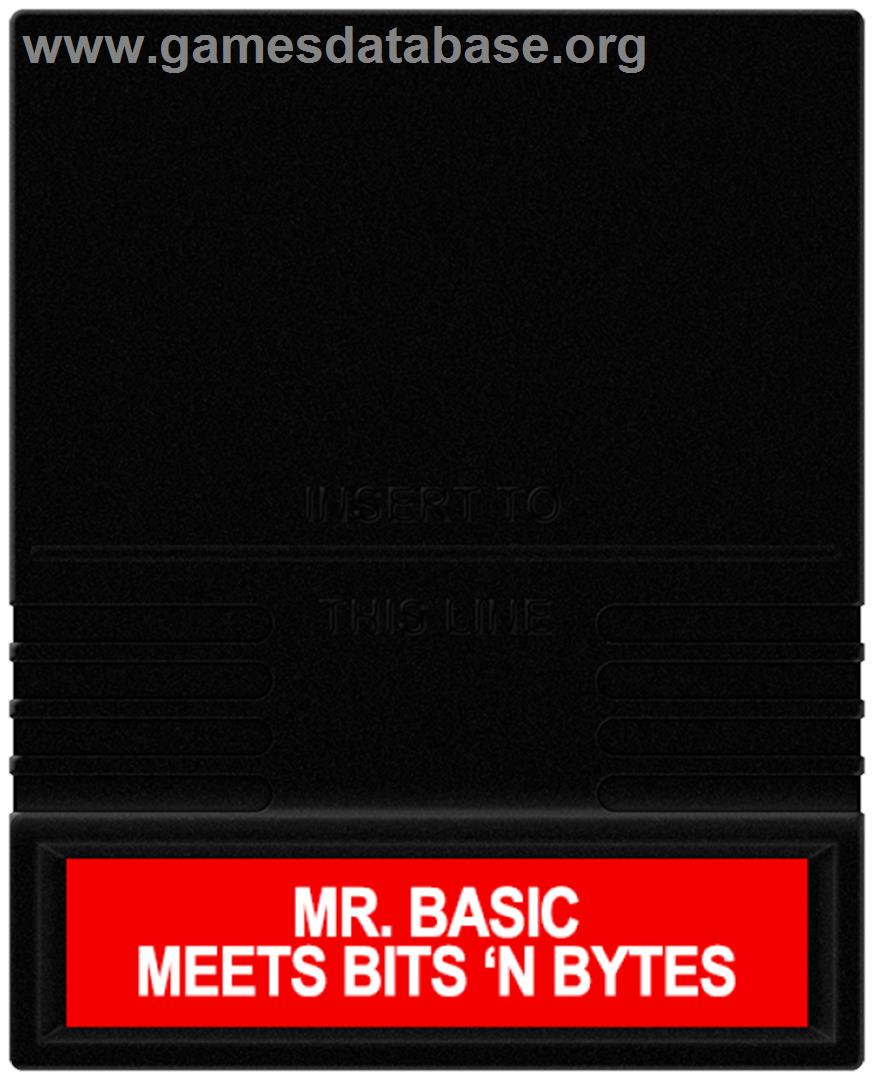 Mr. Basic Meets Bits 'N Bytes - Mattel Intellivision - Artwork - Cartridge