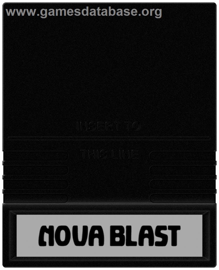 Nova Blast - Mattel Intellivision - Artwork - Cartridge