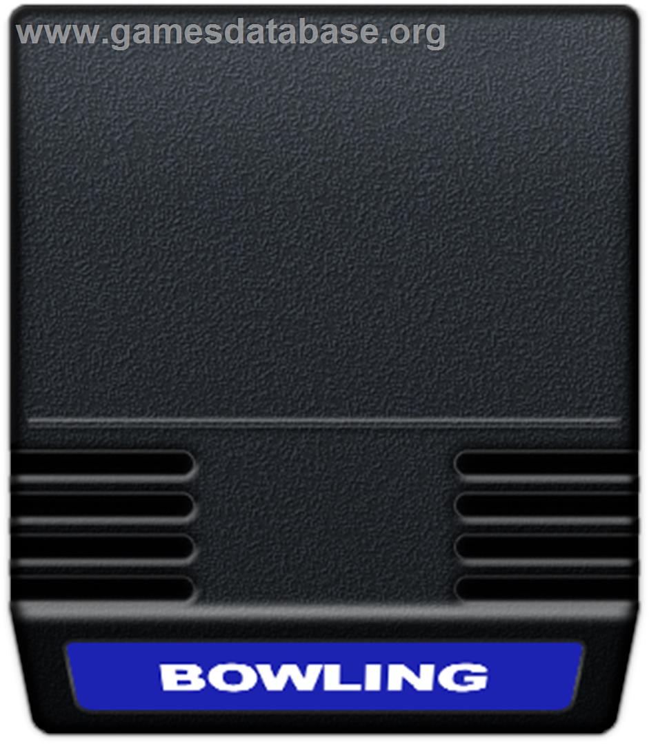 PBA Bowling - Mattel Intellivision - Artwork - Cartridge